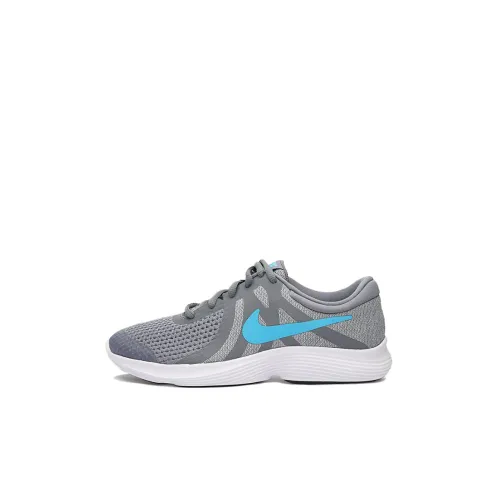 Nike REVOLUTION 4 Running Shoes Women's Low-Top Gray/Blue/White