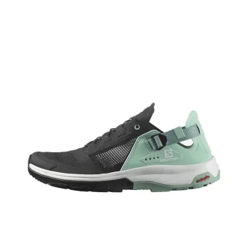 SALOMON Outdoor Shoes Women's Low Top Black/Green