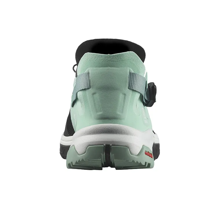 SALOMON Outdoor Shoes Women's Low Top Black/Green-3