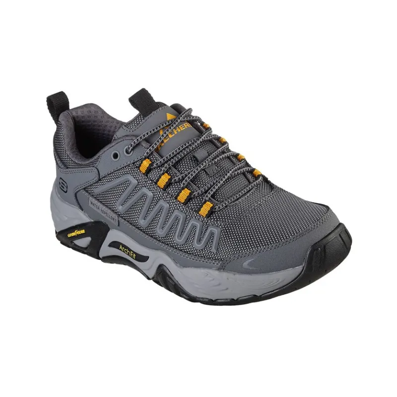 Skechers ARCH FIT RECON Hiking / Trekking Shoes Men Low-Top Charcoal Gray-2