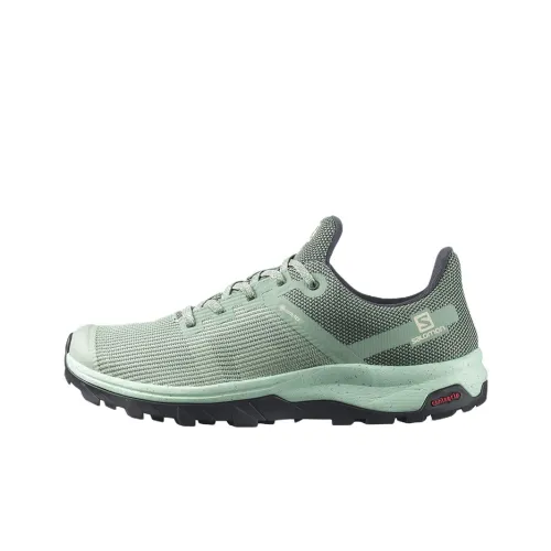 SALOMON Gore-Tex Casual Shoes Women's Low-Top Mint Green