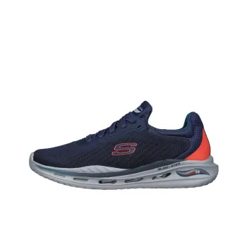 Skechers Arch Fit Cushioning, Slip Resistant, Abrasion Resistant, Breathable Low Top Casual Running Shoes Men's Blue