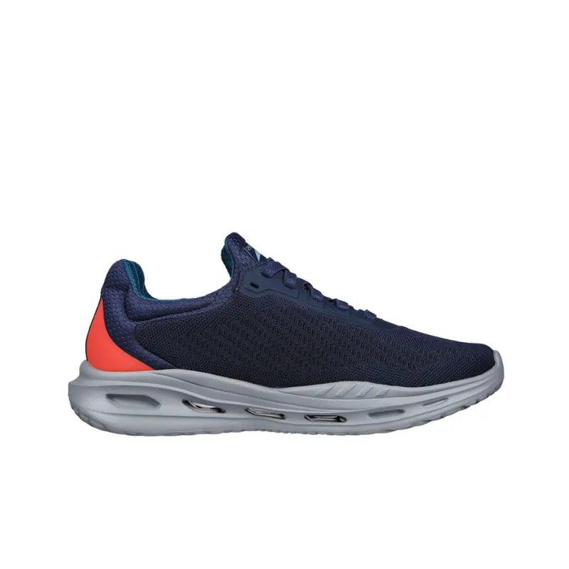 Skechers Arch Fit Cushioning, Slip Resistant, Abrasion Resistant, Breathable Low Top Casual Running Shoes Men's Blue-1
