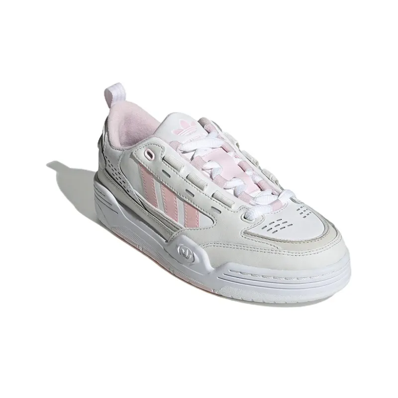 Adidas Originals Adi2000 Anti Slip Wear Resistant Low Top Skateboard Shoes Women's White-2