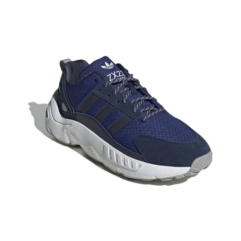Adidas Originals Zx 22 Boost Cozy Wear Resistant Blue-2