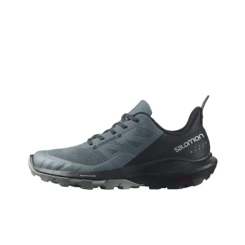 SALOMON OUTpulse Wear Resistant Low Top Outdoor Shoes Unisex Black Blue