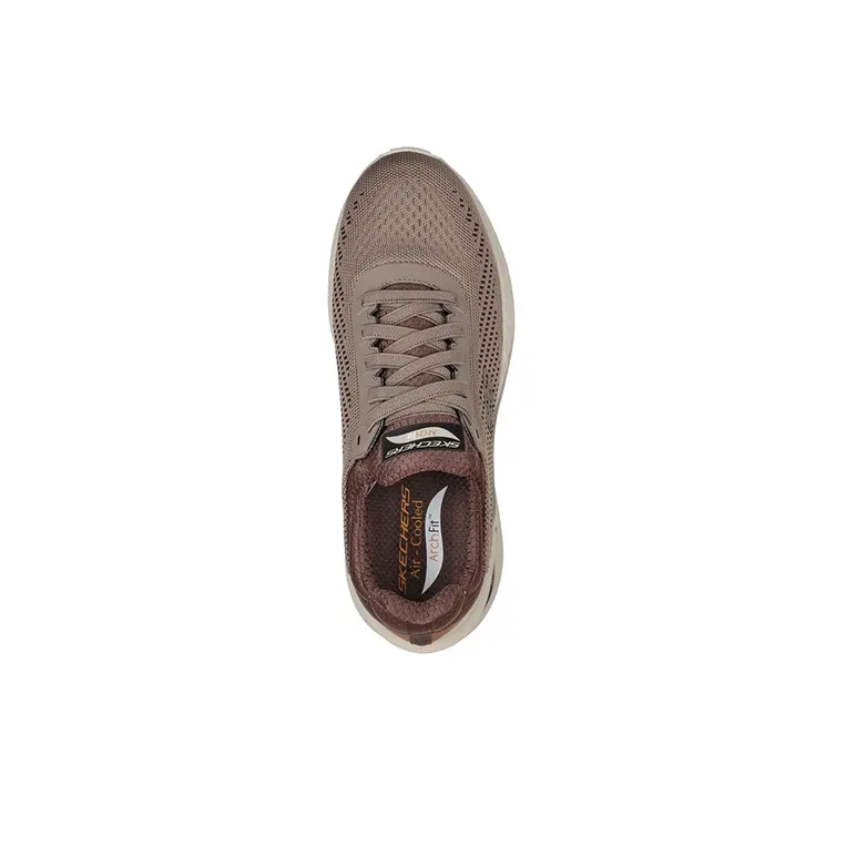 Skechers ARCH FIT OGDEN Cushioning Breathable Wear Resistant Slip Resistant Low Top Running Shoes Men's Brown-3
