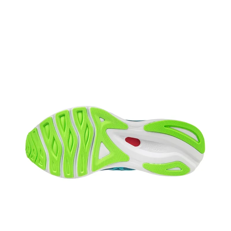 Mizuno Wave Sky 5 'Peacock Gecko Green'-4