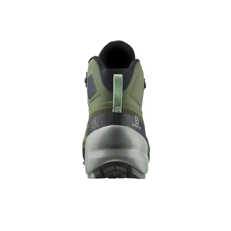SALOMON Cross Outdoor Shoes Women's High-Top Green/Black-3