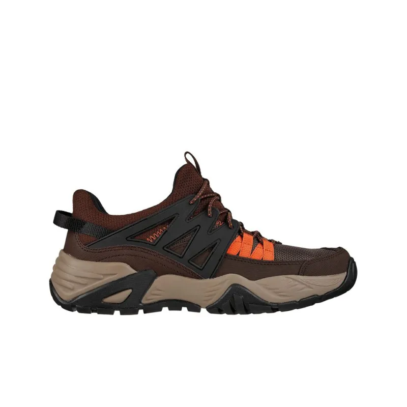 Skechers ARCH FIT RECON Cushioned Anti-Slip Wear-Resistant And Water-Resistant Low-Top Running Shoes Men's Brown-1