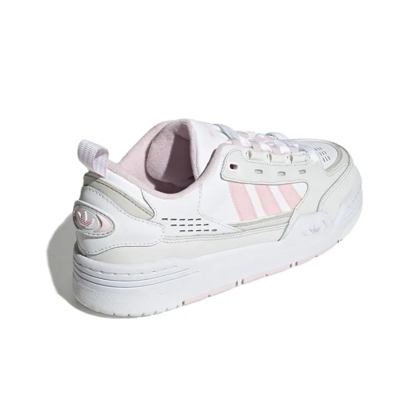Adidas Originals Adi2000 Anti Slip Wear Resistant Low Top Skateboard Shoes Women's White-3