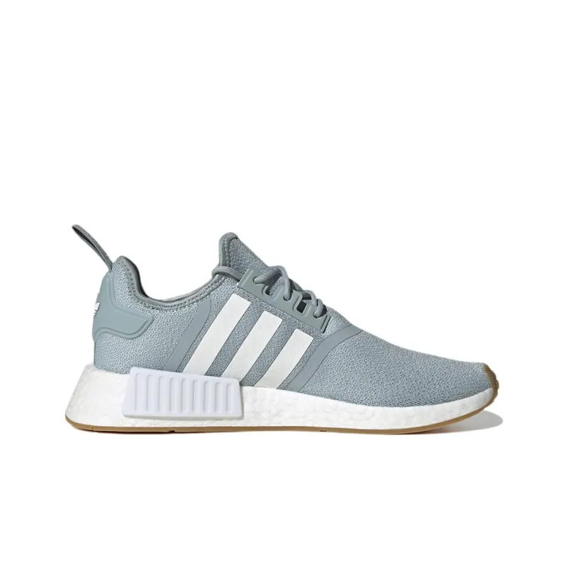 Adidas Nmd R1 Magic Grey White Gum-1