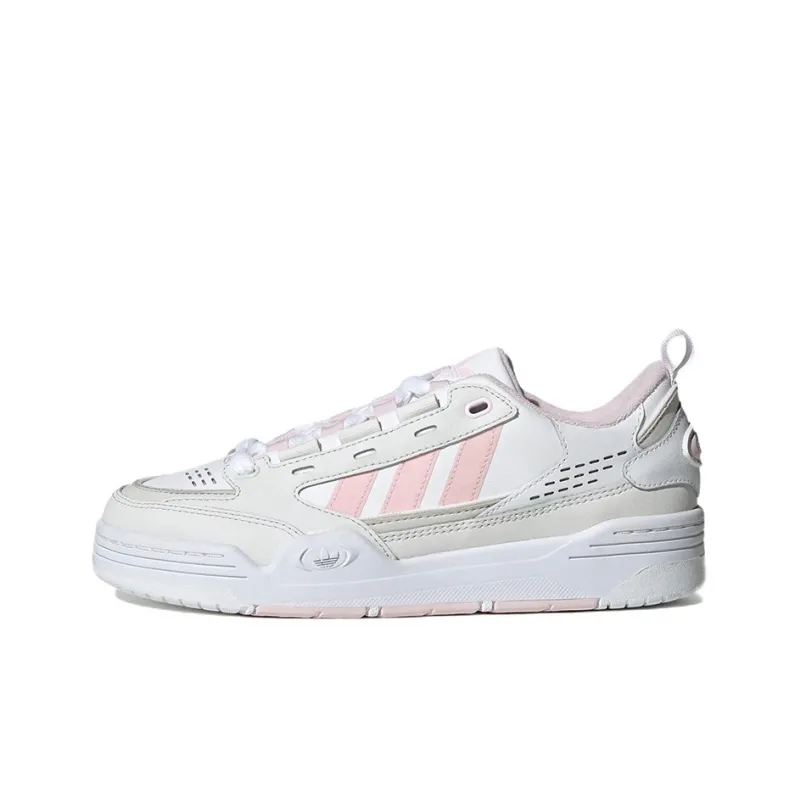 Adidas Originals Adi2000 Anti Slip Wear Resistant Low Top Skateboard Shoes Women's White-0