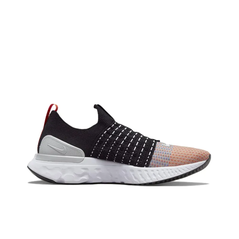 Nike React Phantom Run Flyknit 2 Black Team Orange-1