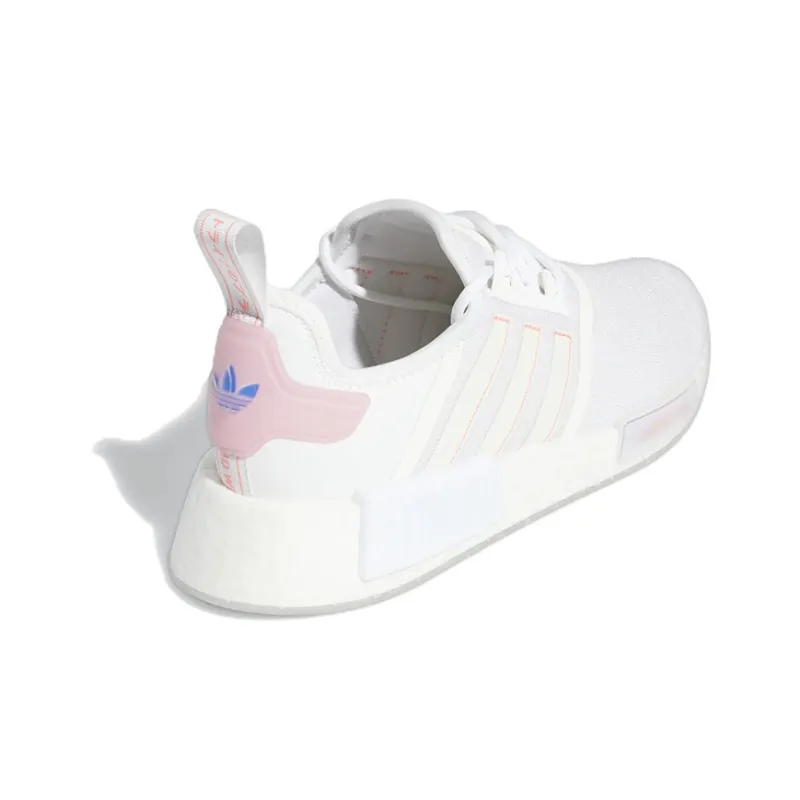 Adidas Nmd R1 Cloud White Acid Red Women's-3