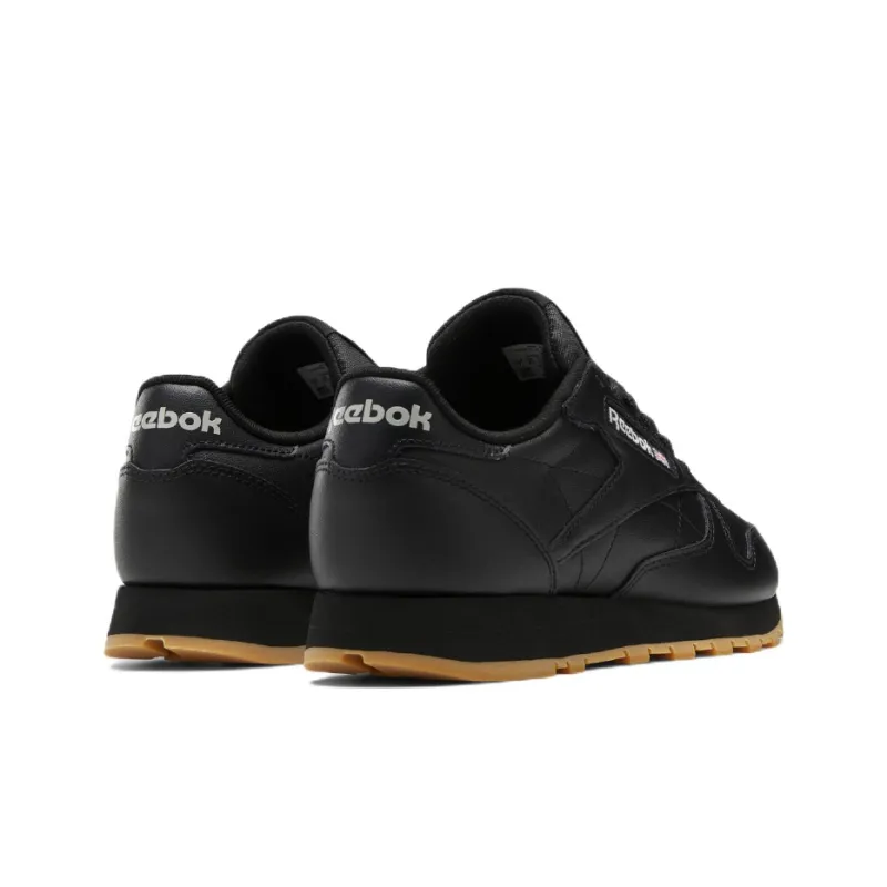 Reebok Women's Classic Leather 'Black Pure Grey Gum' Women's-3