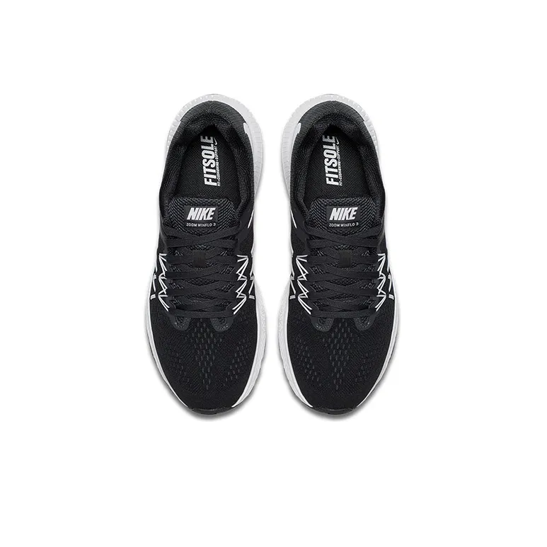 Nike Air Zoom Winflo 3 'Black White' Women's-3