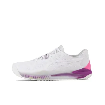 Asics Gel Resolution 8 2E 'White Purple'
