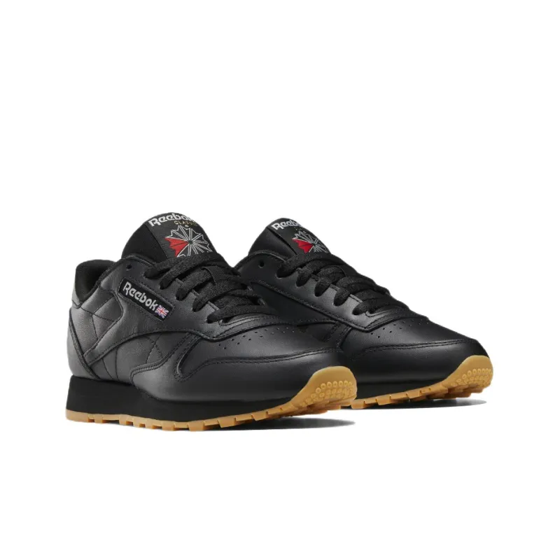 Reebok Women's Classic Leather 'Black Pure Grey Gum' Women's-2