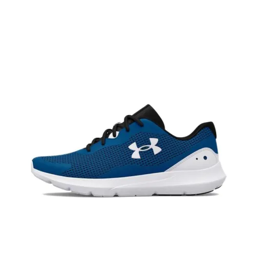 Under Armour Surge 3 Running Shoes Men Low-Top Blue/White