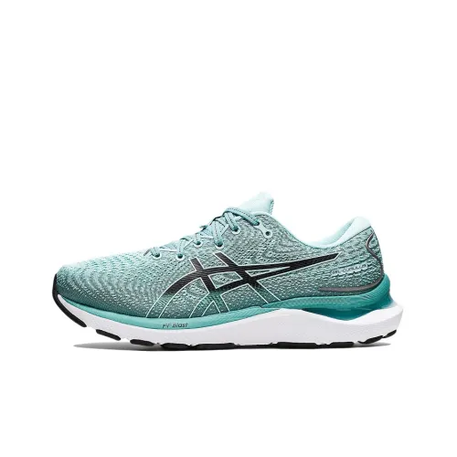 Asics Women's Gel Cumulus 24 D 'Oasis Green'