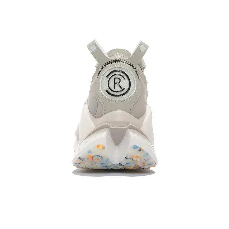 LiNing Jueying CRC Casual Shoes Women's Low Top Frost White/Silver Fish Gray-3