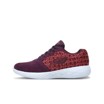 Skechers GO RUN 600 Low-Top Running Shoes Women's Burgundy