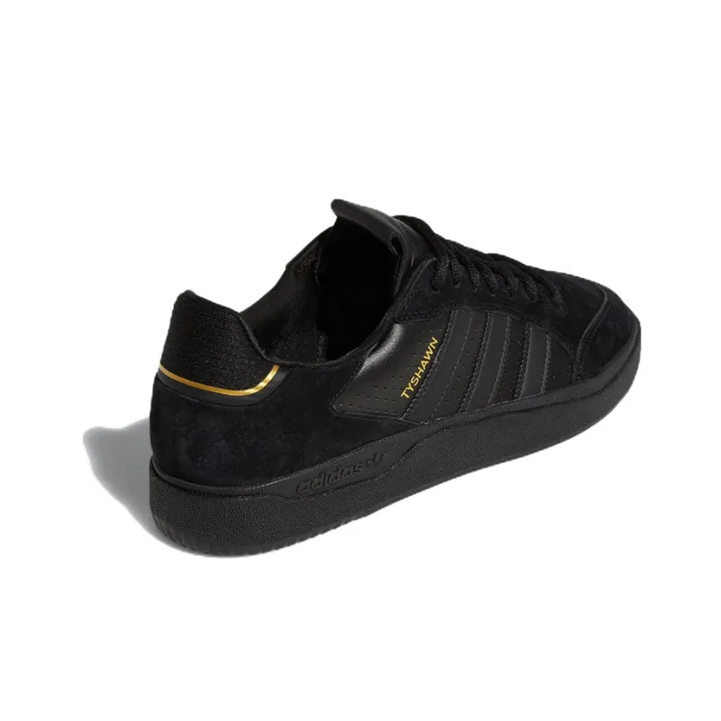 Adidas Tyshawn Low Black Gold Metallic-3