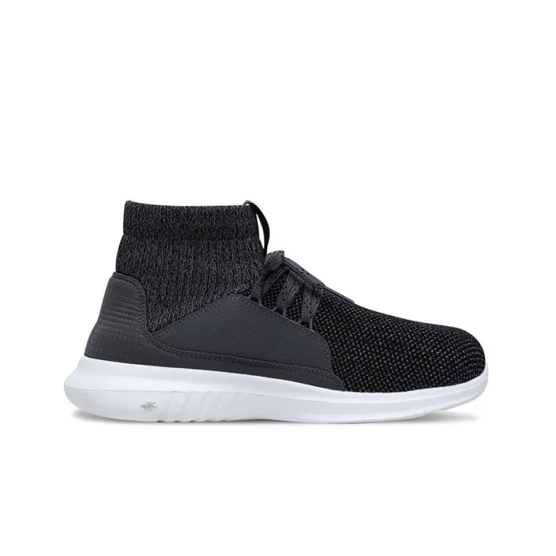 Skechers Go Run Mojo Cushioning Anti-Slip And Wear-Resistant Mid-Top Casual Running Shoes Women's Black-1