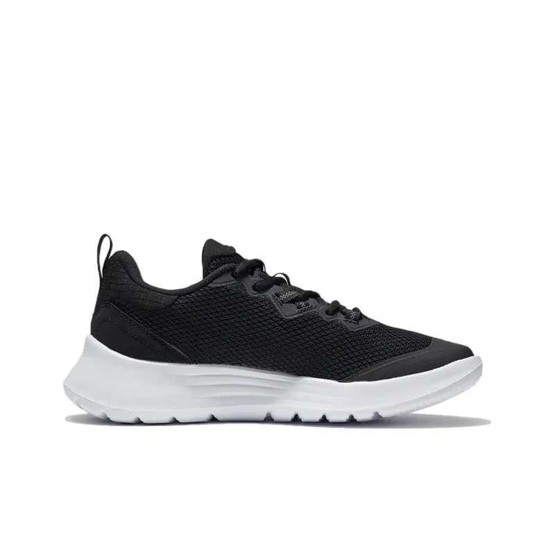 LiNing Reflective Low-Top Running Shoes Women's Black White-1