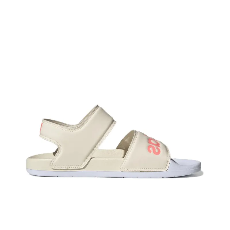 Adilette Adidas Sandal 'Wonder White Acid Red'-1