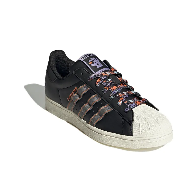 adidas originals Superstar Core Black Ash Unity Orange-2