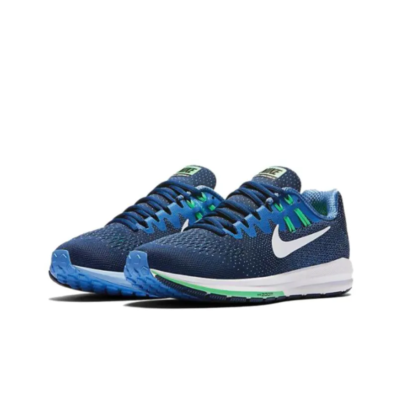 Nike Zoom Structure 20 Running Shoes Women's Low-Top Dark Blue-2