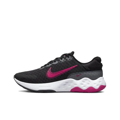 Nike Renew Ride 3 Running Shoes Women's Low-Top Black/Purple/White