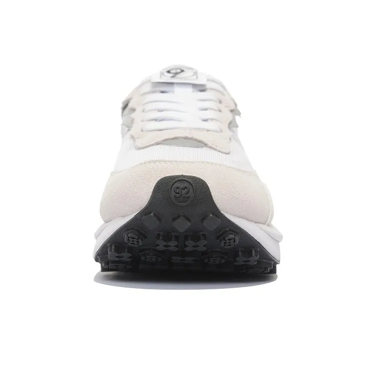 LiNing Square Circle V2 Square Round V2 Anti Slip Wear Resistant Low Top Sports Casual Shoes Women's Gray White-4