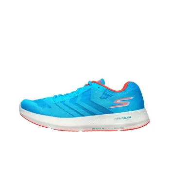 Skechers Go Run Razor 3 Low-Top Running Shoes Men's Blue Orange