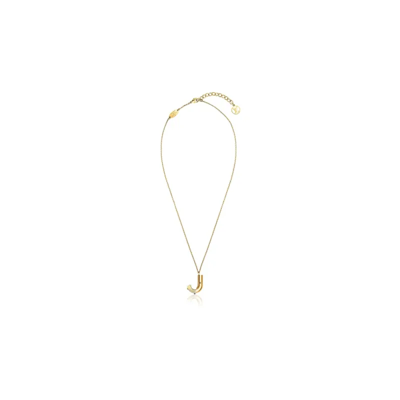 LOUIS VUITTON Lv & Me Necklace Letter J-1