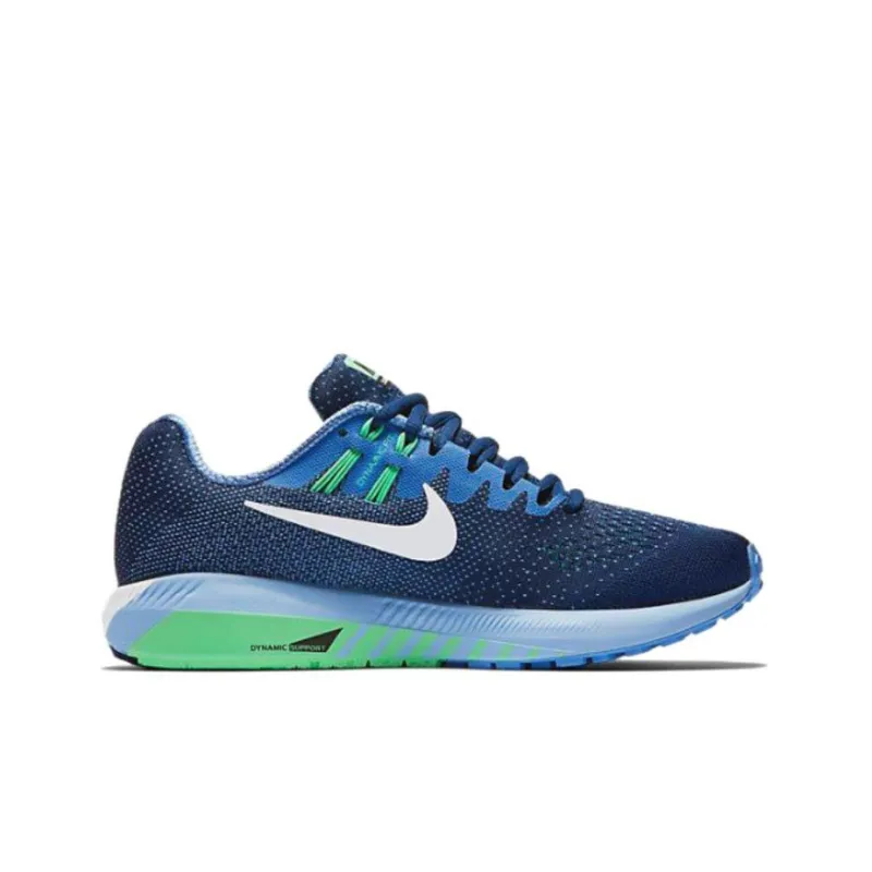Nike Zoom Structure 20 Running Shoes Women's Low-Top Dark Blue-1
