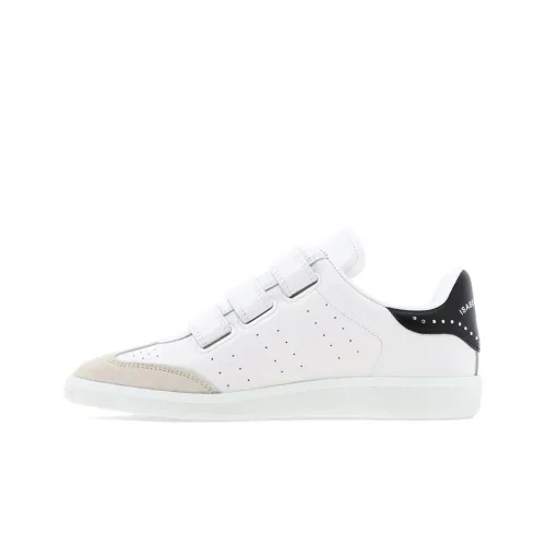 ISABEL MARANT Skateboard Shoes Women's Low-Top White/Black