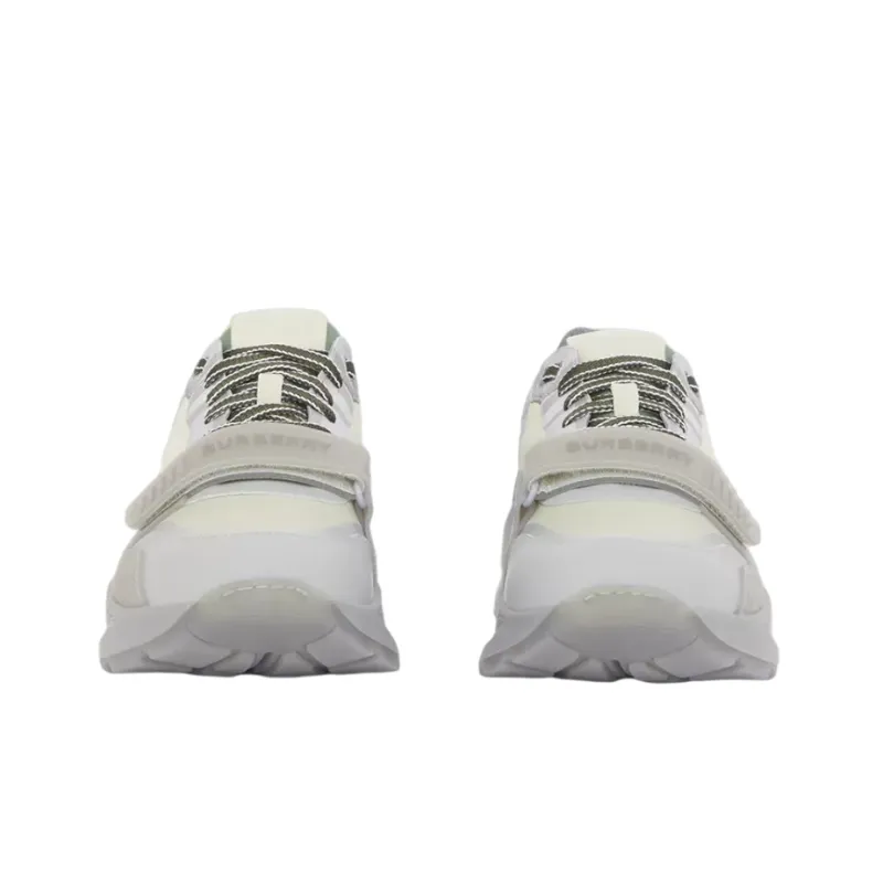 Burberry Vintage Cushioning, Slip Resistant, And Abrasion Resistant Low Top Casual Shoes Men's Gray-2