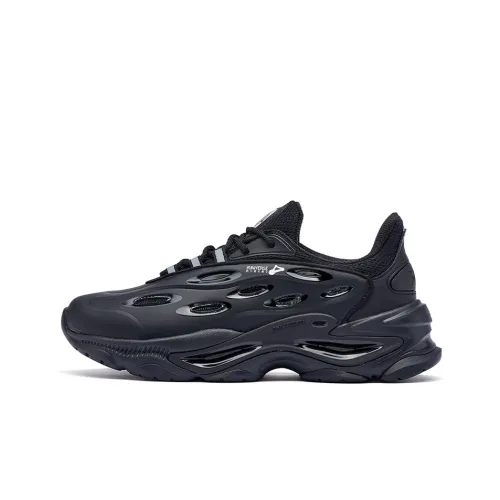 361° Casual Shoes Men Low Top Obsidian Black