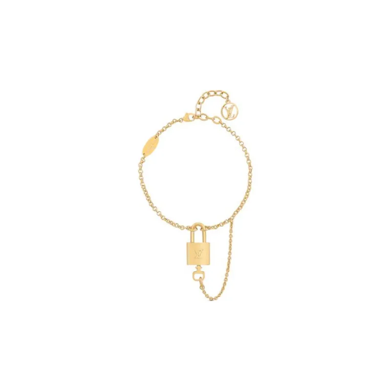 LOUIS VUITTON Locky Bracelets Women's Gold-0