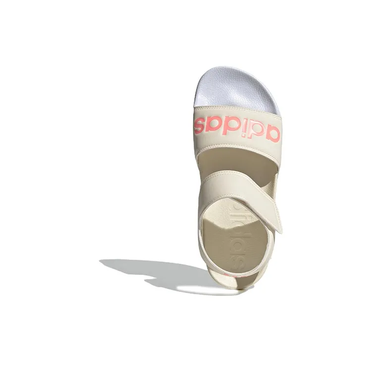 Adilette Adidas Sandal 'Wonder White Acid Red'-4