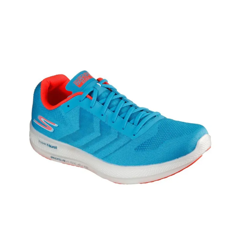 Skechers Go Run Razor 3 Low-Top Running Shoes Men's Blue Orange-2