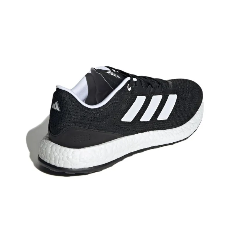 Adidas PureBoost Q2 Cozy Breathable 'Black White'-3