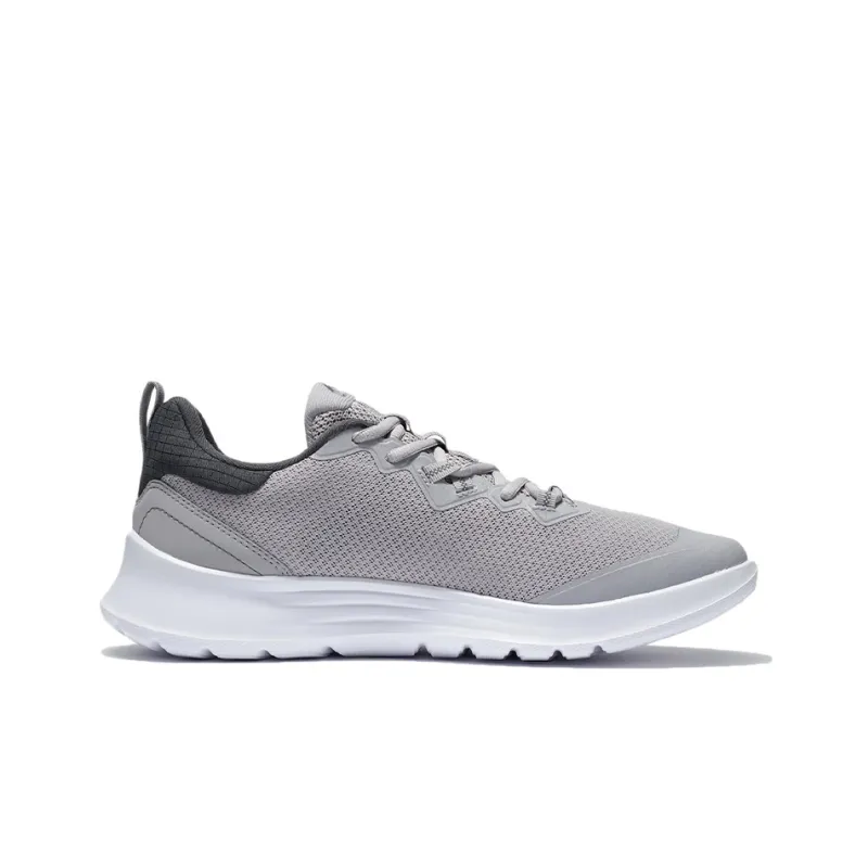 LiNing Low Top Running Shoes Men's Gray-1