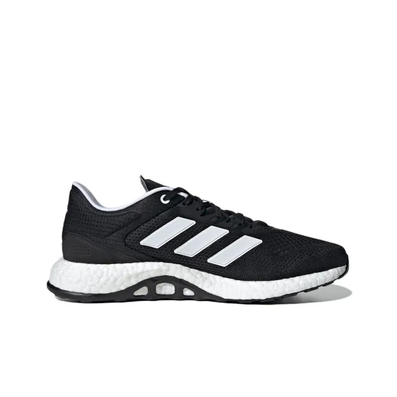 Adidas PureBoost Q2 Cozy Breathable 'Black White'-1