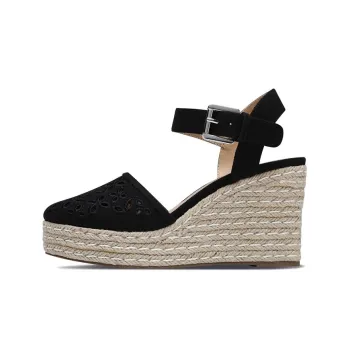 Skechers CALI Wedge Heel High Heels 3-5cm Women's Black