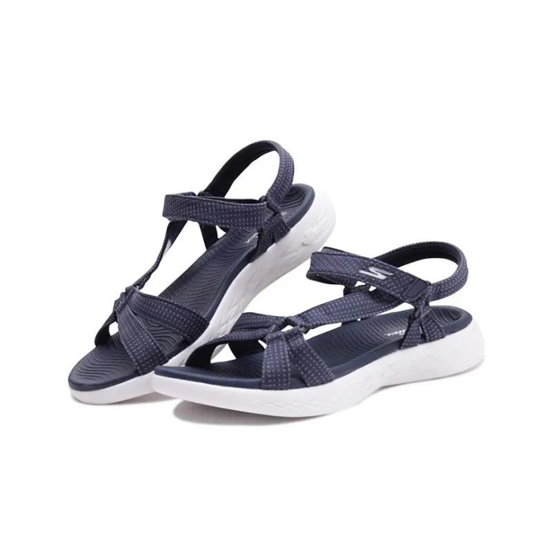 Skechers On The Go Beach Sandals Women's Navy-2