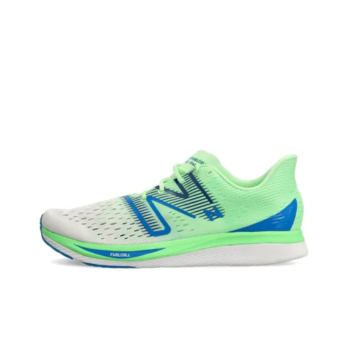 New Balance FuelCell SuperComp Pacer Le White Green Blue